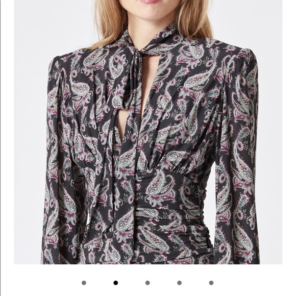 Isabel Marant Linaziki Ruched Mini dress - Picture 4 of 12